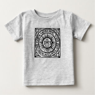 T-shirt Pour Bébé Ignace de Loyola, Christogram