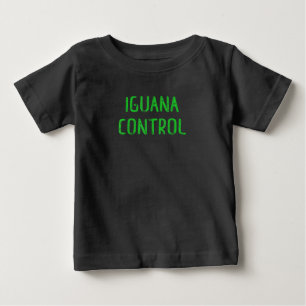 T-shirt Pour Bébé Iguana Control - Poète Lover Iguana Cadeau