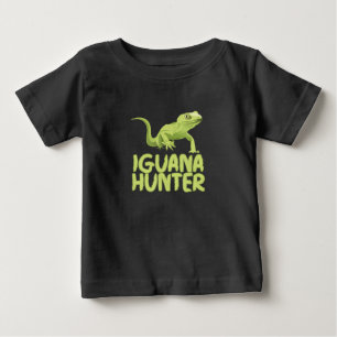 T-shirt Pour Bébé Iguana Hunter - Amusant Iguana Reptile animal