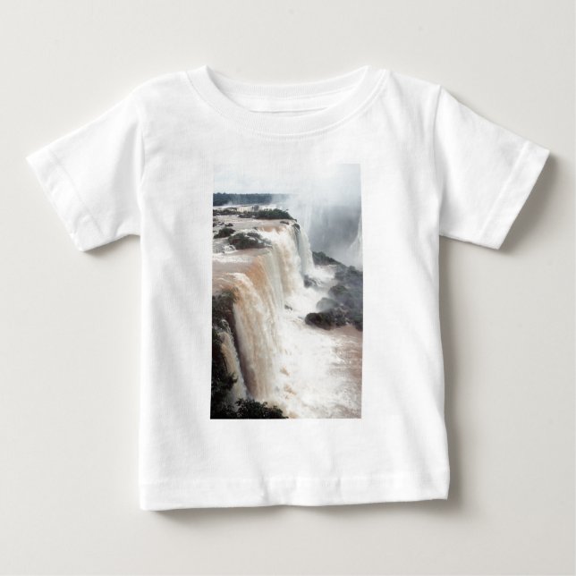 T-shirt Pour Bébé iguazu tombe au Brésil (Devant)