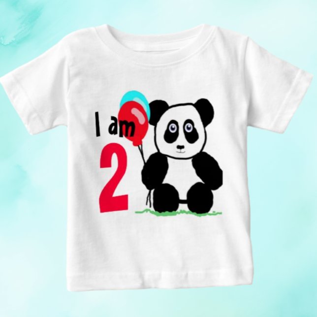 T-shirt Pour Bébé Ik ben 2 verjaardag (Créateur téléchargé)