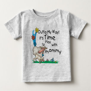 T-shirt Pour Bébé Il est temps de jouer avec maman2