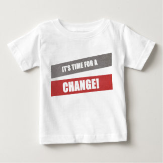 T-shirt Pour Bébé Il est temps pour un bébé de changer