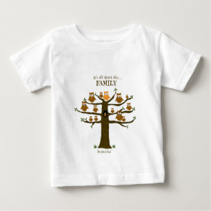 T-shirt Pour Bébé Il est tout au sujet de la famille