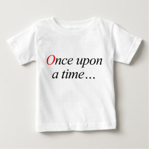 T-shirt Pour Bébé Il était une fois