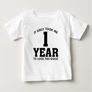 T-shirt Pour Bébé Il Ne M'A Pris Que 1 An Pour Voir Ce Bon