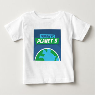 T-shirt Pour Bébé Il N'Y A Pas De Planète B