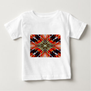 T-shirt Pour Bébé Illusion psychédélique Abstraite