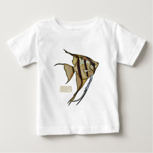 T-shirt Pour Bébé Illustration d'angelfish