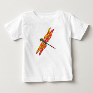 T-shirt Pour Bébé Illustration d'art de libellule