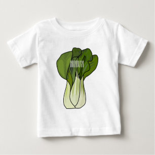 T-shirt Pour Bébé Illustration de Bok choy