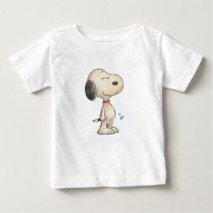 T-shirt Pour Bébé Illustration de chien Beagle à l'aquarelle mignonn