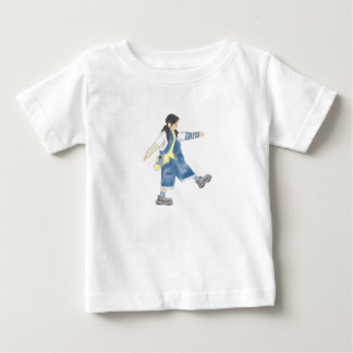 T-shirt Pour Bébé Illustration de filles à l'aquarelle 