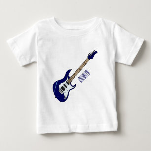 T-shirt Pour Bébé Illustration de guitare électrique