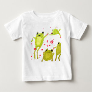 T-shirt Pour Bébé Illustration de la grenouille mûre