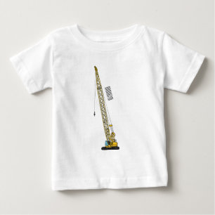 T-shirt Pour Bébé Illustration de la pelle à dragons