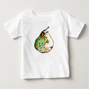 T-shirt Pour Bébé Illustration de l'aquarelle pop art aux fruits à 