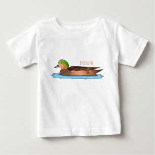 T-shirt Pour Bébé Illustration de l'esturgeon américain