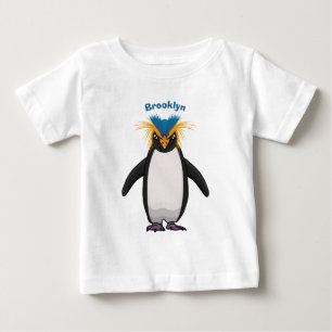 T-shirt Pour Bébé Illustration de mignon macaroni pingouin