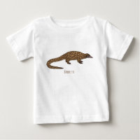 Illustration de pangolin à queue longue