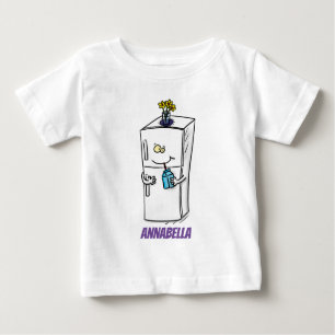 T-shirt Pour Bébé Illustration drôle de réfrigérateur