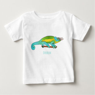 T-shirt Pour Bébé Illustration du caméléon de Jackson