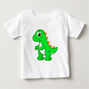 T-shirt Pour Bébé Illustration Mignonne Du Tyrannosaurus Rex.