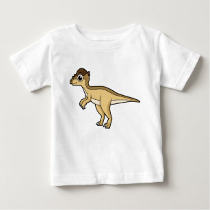 T-shirt Pour Bébé Illustration Mignonne D'Un Pachycéphalosaure Dinos