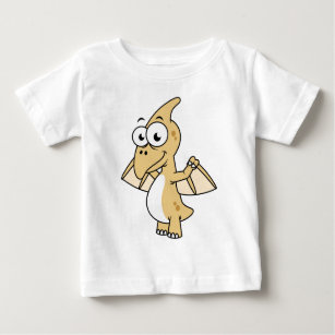 T-shirt Pour Bébé Illustration Mignonne D'Un Pterodactyl. 2