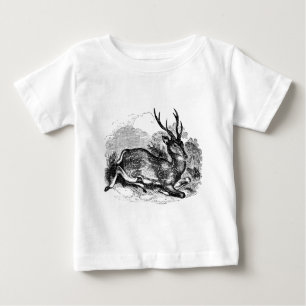 T-shirt Pour Bébé Illustration personnalisée par mâle vintage de
