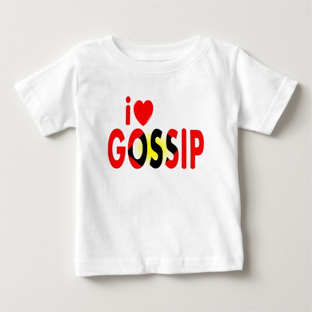T-shirt Pour Bébé ilove GOSSIP (Devant)