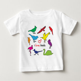 T-shirt Pour Bébé ilovebirds