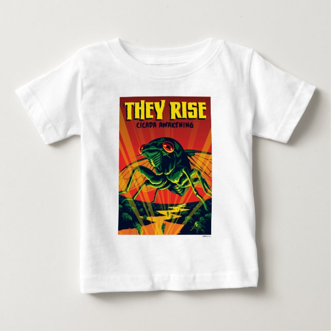 T-shirt Pour Bébé Ils Augmentent le réveil du Canada (Devant)
