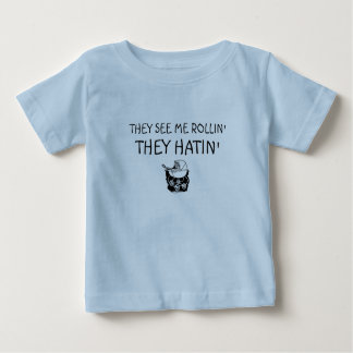 T-shirt Pour Bébé Ils me voient chemise de Rollin