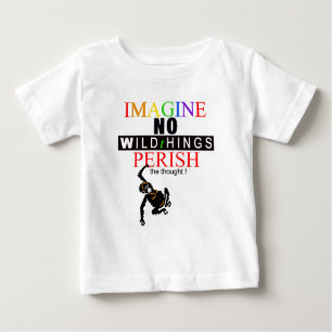 T-shirt Pour Bébé IMAGINE - Amoureux des animaux - Faune - Nature -