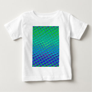 T-shirt Pour Bébé Impression d'art à motif de sirène bleue italienne