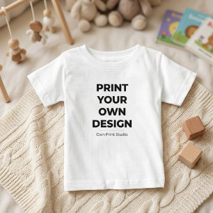 T-shirt Pour Bébé Impression personnalisée Impression de mes propr