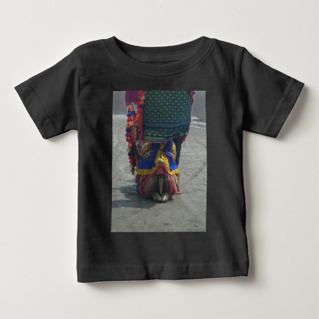 T-shirt Pour Bébé Imprimé/graphique en forme de chameau (Devant)