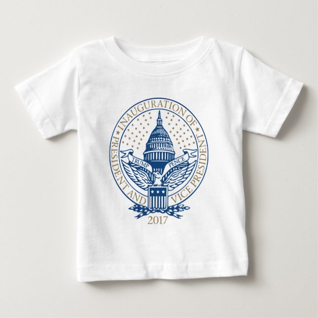 T-shirt Pour Bébé Inauguration présidentielle 2017 Donald Trump Penc (Devant)