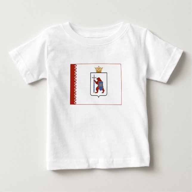 T-shirt Pour Bébé Indicateur Mari El (Devant)