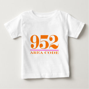 T-shirt Pour Bébé Indicatif régional 952