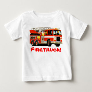 T-shirt Pour Bébé Infant Fire Truck