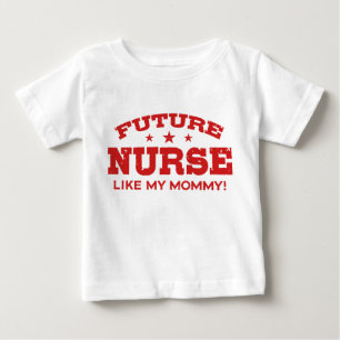 T-shirt Pour Bébé Infirmière future