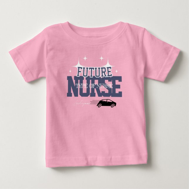 T-shirt Pour Bébé Infirmière future - Jour de l'infirmière Assistant (Devant)