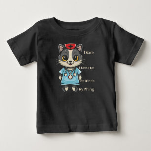 T-shirt Pour Bébé Infirmière soignante : C'est mon truc