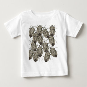 T-shirt Pour Bébé Insectes de puanteur stupéfiés