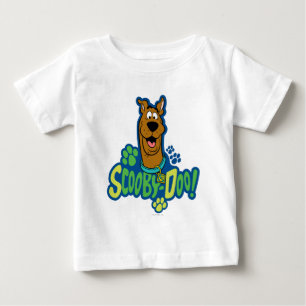T-shirt Pour Bébé Insigne de caractère d'empreinte de patte de