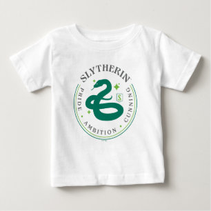 T-shirt Pour Bébé Insigne de fierté de la maison serpent vert SLYTHE