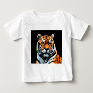 T-shirt Pour Bébé Inspiration des yeux de tigre