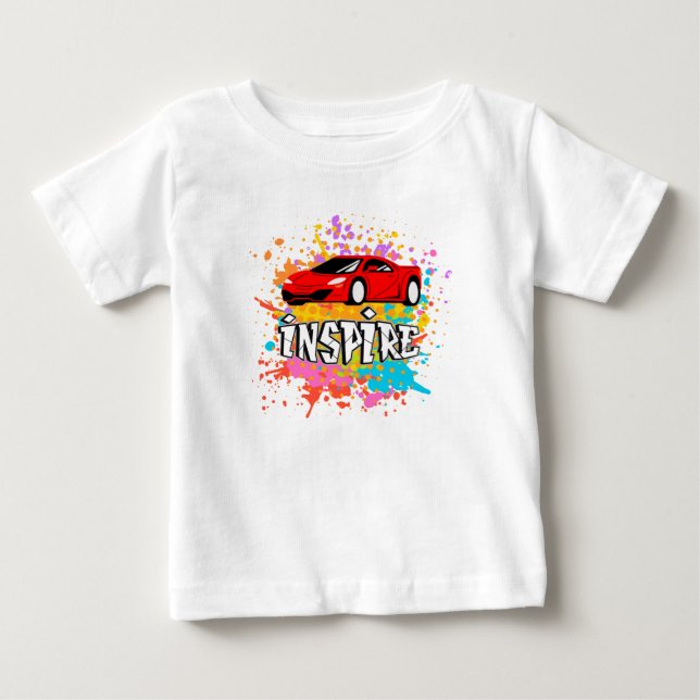 T-SHIRT POUR BÉBÉ INSPIRE (Devant)